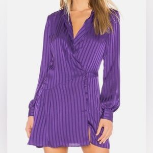 kamille mini dress l academie L'Academie The Kamille Mini Dress in Brown Multi